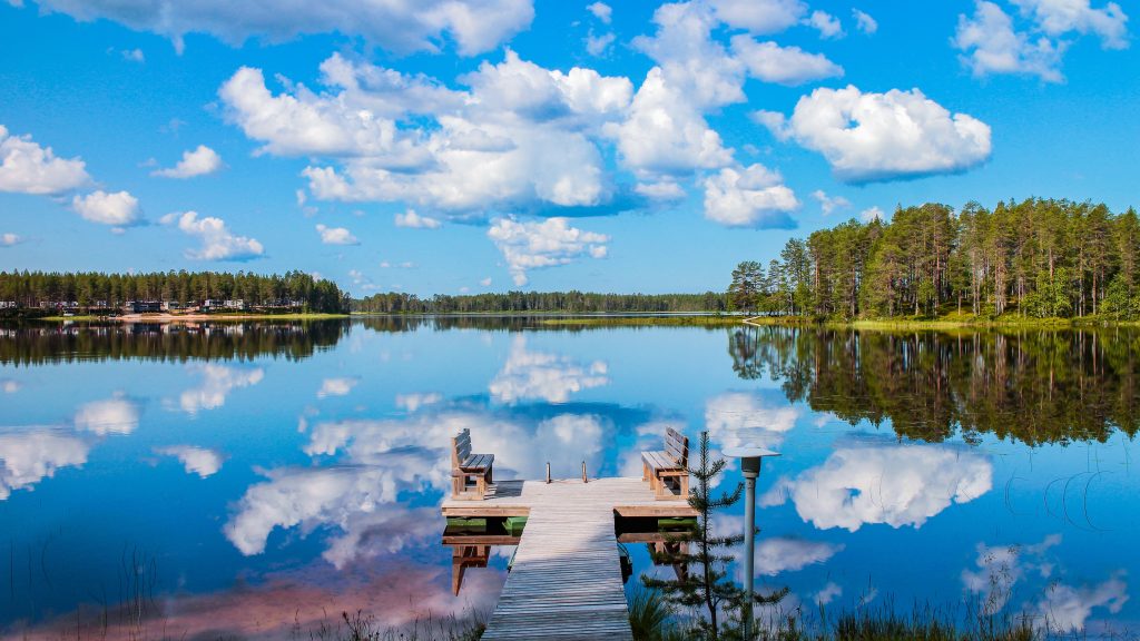 Rauhallinen hetki luonnossa